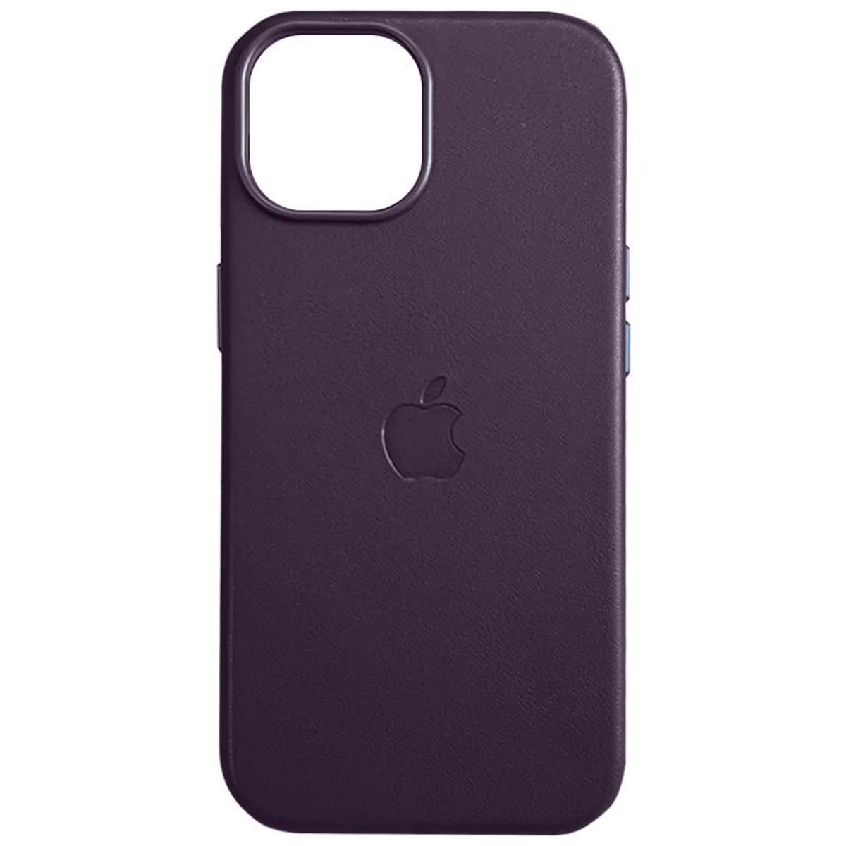 Шкіряний чохол Leather Case (AAA) з MagSafe and Animation для Apple iPhone 13 Pro Max (6.7") Dark Purple