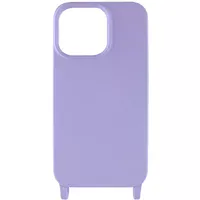 Чохол TPU two straps California для Apple iPhone 13 Pro Max (6.7") Бузковий