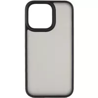 TPU + PC чохол Metal Buttons для Apple iPhone 13 Pro Max (6.7 ") Чорний