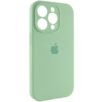 Чохол Silicone Case Full Camera Protective (AA) для Apple iPhone 13 Pro Max (6.7") Зелений / Pistachio