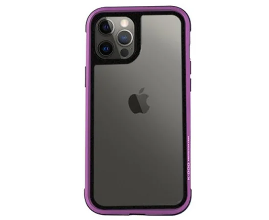 Чохол PC+TPU+Metal K-DOO Ares для Apple iPhone 13 Pro Max (6.7") Бузковий