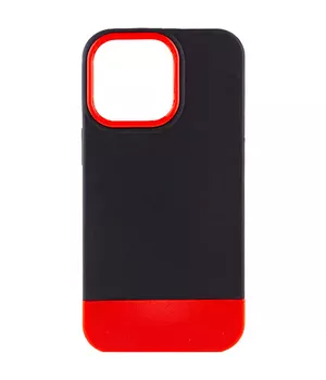 Чохол TPU+PC Bichromatic для iPhone 13 Pro Max (6.7") Black / Red