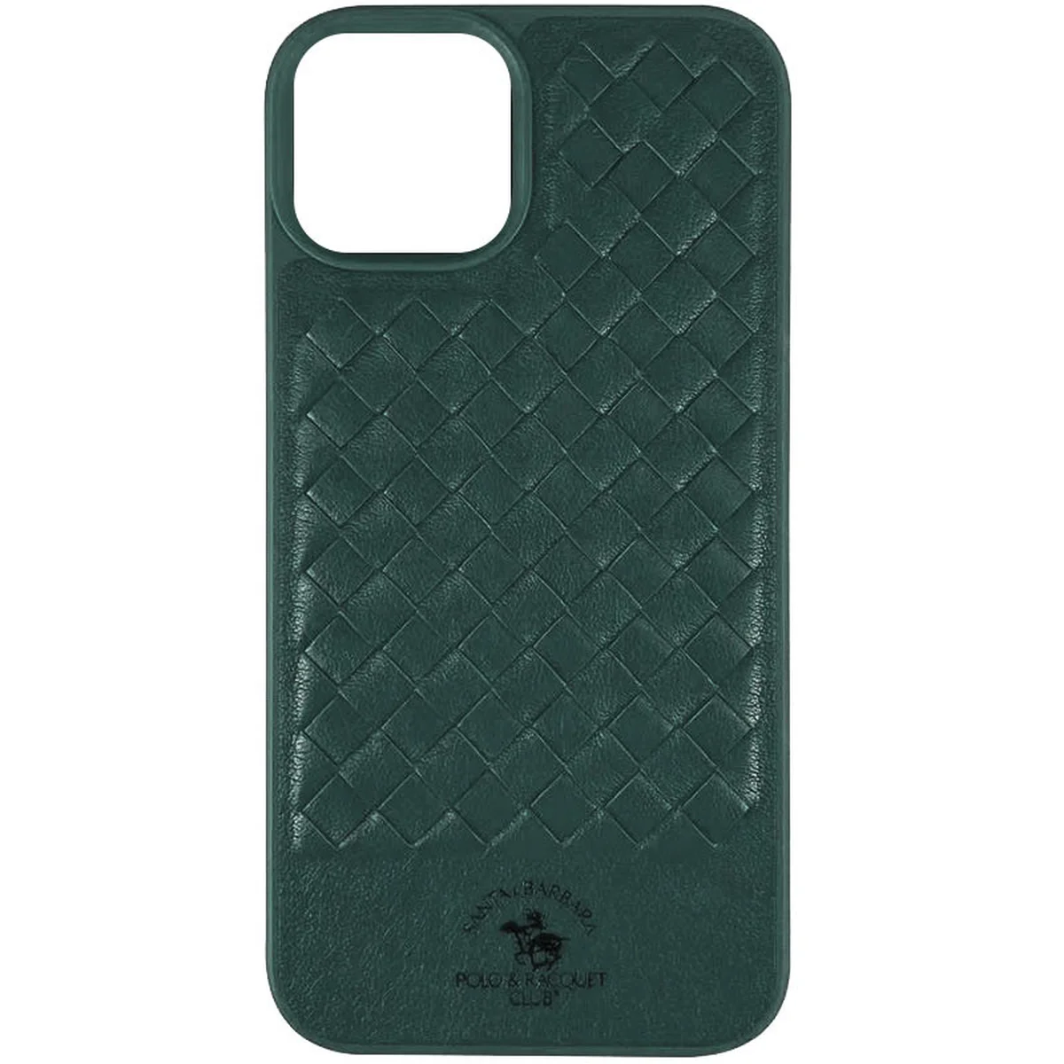 Кожаный чехол Polo Santa Barbara для Apple iPhone 13 Pro Max (6.7") Green