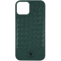 Кожаный чехол Polo Santa Barbara для Apple iPhone 13 Pro Max (6.7") Green