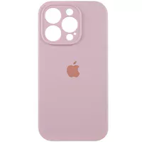 Чохол Silicone Case Full Camera Protective (AA) Apple iPhone 13 Pro Max (6.7") Рожевий / Chalk Pink