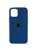 Чехол Silicone Case Full Protective (AA) для Apple iPhone 13 Pro Max (6.7") Синий / Navy Blue