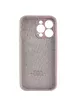 Чехол Silicone Case Full Camera Protective (AA) для Apple iPhone 13 Pro Max (6.7") Серый / Lavender