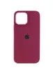 Чехол Silicone Case Full Protective (AA) для Apple iPhone 13 Pro Max (6.7") Бордовый / Maroon