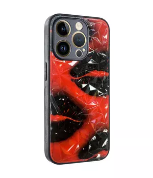 TPU+PC чехол Prisma Plushie для Apple iPhone 13 Pro Max (6.7") Kiss