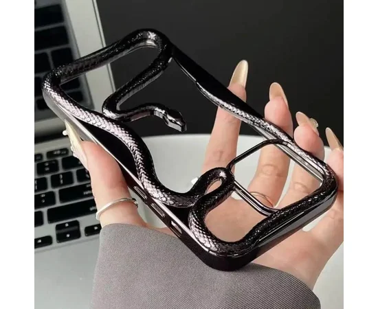 TPU чохол Snake для Apple iPhone 13 Pro Max (6.7") Black