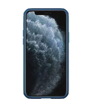 Карбонова накладка Nillkin Camshield (шторка на камеру) для Apple iPhone 13 Pro Max (6.7 ") Синій / Blue