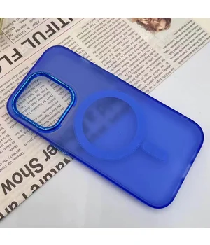 Чехол TPU+PC Lily with MagSafe для Apple iPhone 13 Pro Max (6.7") Blue