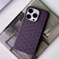 Чохол TPU Weaving для Apple iPhone 13 Pro Max (6.7") Purple