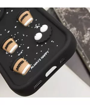 Чехол TPU Toys Case with Ears для Apple iPhone 13 Pro Max (6.7") Black