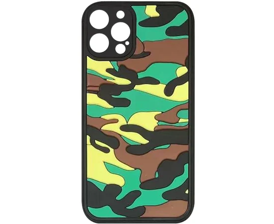 Чехол TPU+PC Army Collection для Apple iPhone 13 Pro Max (6.7") Зеленый