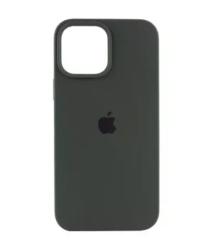 Чехол Silicone Case Full Protective (AA) для Apple iPhone 13 Pro Max (6.7") Зеленый / Cyprus Green