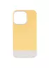 Чехол TPU+PC Bichromatic для Apple iPhone 13 Pro Max (6.7") Creamy-yellow / White