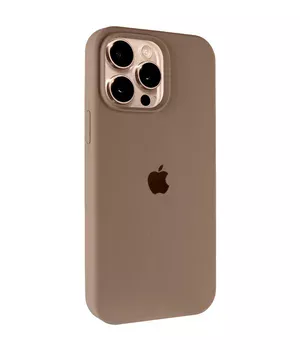 Чехол Silicone Case Full Protective (AA) для Apple iPhone 13 Pro Max (6.7") Коричневый / Brown