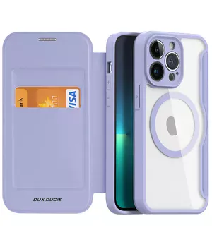 Чохол-книжка Dux Ducis Skin X Pro для Apple iPhone 13 Pro Max (6.7") Purple