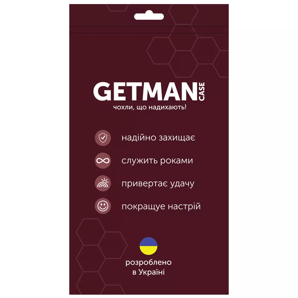 TPU чехол GETMAN Ease logo усиленные углы для Apple iPhone 13 Pro Max (6.7") Бесцветный (прозрачный)