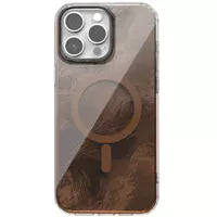 Чохол TPU Shiny Mountain (MagFit) для Apple iPhone 13 Pro Max (6.7") Chocolate