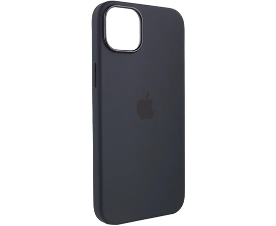 Чохол Silicone case (AAA) full with Magsafe для Apple iPhone 13 Pro Max (6.7") Чорний / Midnight