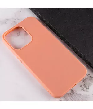 Силіконовий чохол Candy для Apple iPhone 13 Pro Max (6.7") Rose Gold