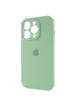 Чехол Silicone Case Full Camera Protective (AA) для Apple iPhone 13 Pro Max (6.7") Зеленый / Pistachio