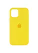 Чехол Silicone Case Full Protective (AA) для Apple iPhone 13 Pro Max (6.7") Желтый / Neon Yellow