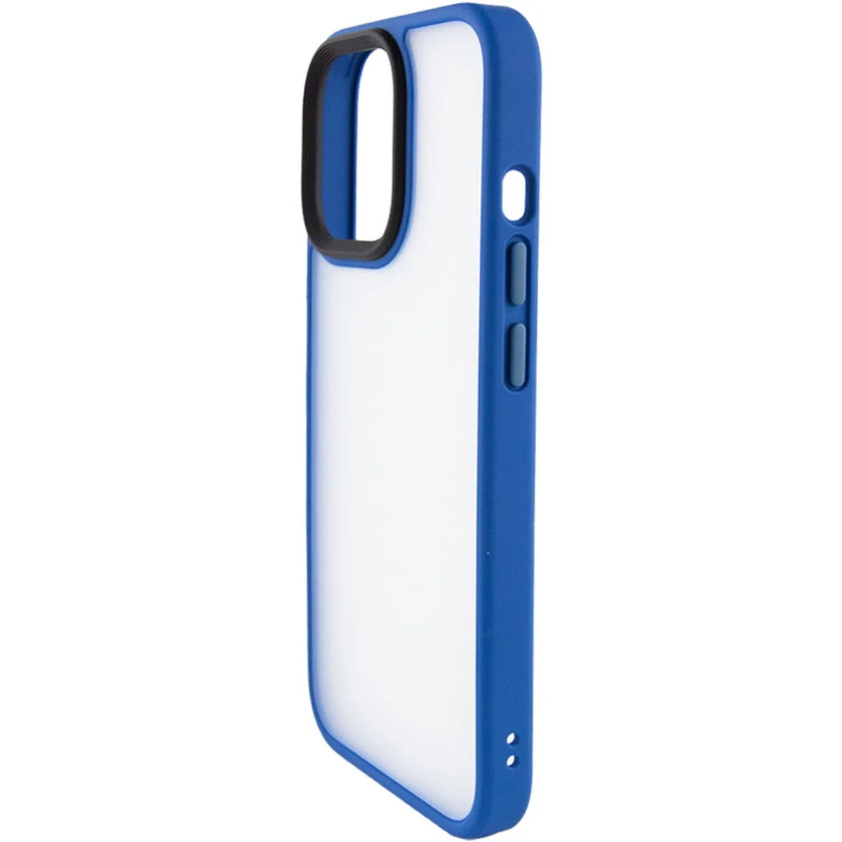 TPU+PC чохол Metal Buttons для Apple iPhone 13 Pro Max (6.7") Блакитний