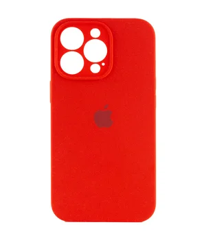 Чохол Silicone Case Full Camera Protective (AA) Apple iPhone 13 Pro Max (6.7") Червоний / Red