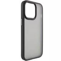 TPU + PC чохол Metal Buttons для Apple iPhone 13 Pro Max (6.7 ") Чорний