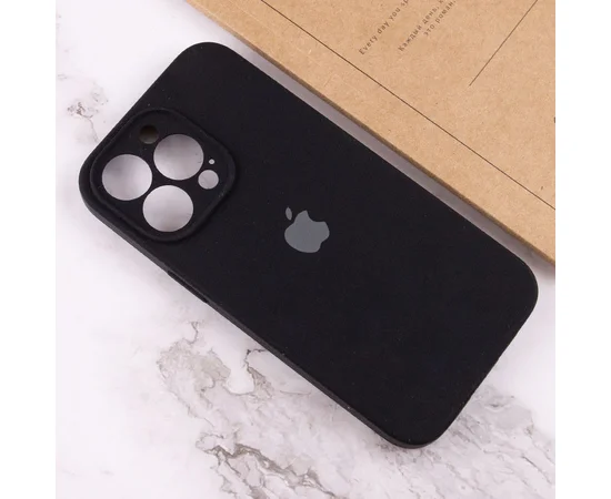 Чохол Silicone Case Full Camera Protective (AA) для Apple iPhone 13 Pro Max (6.7") Чорний / Black