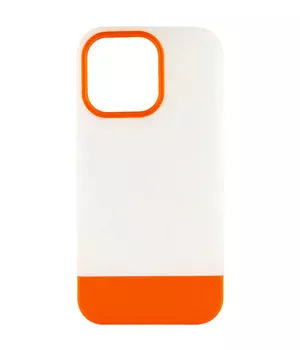 Чехол TPU+PC Bichromatic для Apple iPhone 13 Pro Max (6.7") Matte / Orange
