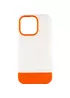 Чехол TPU+PC Bichromatic для Apple iPhone 13 Pro Max (6.7") Matte / Orange