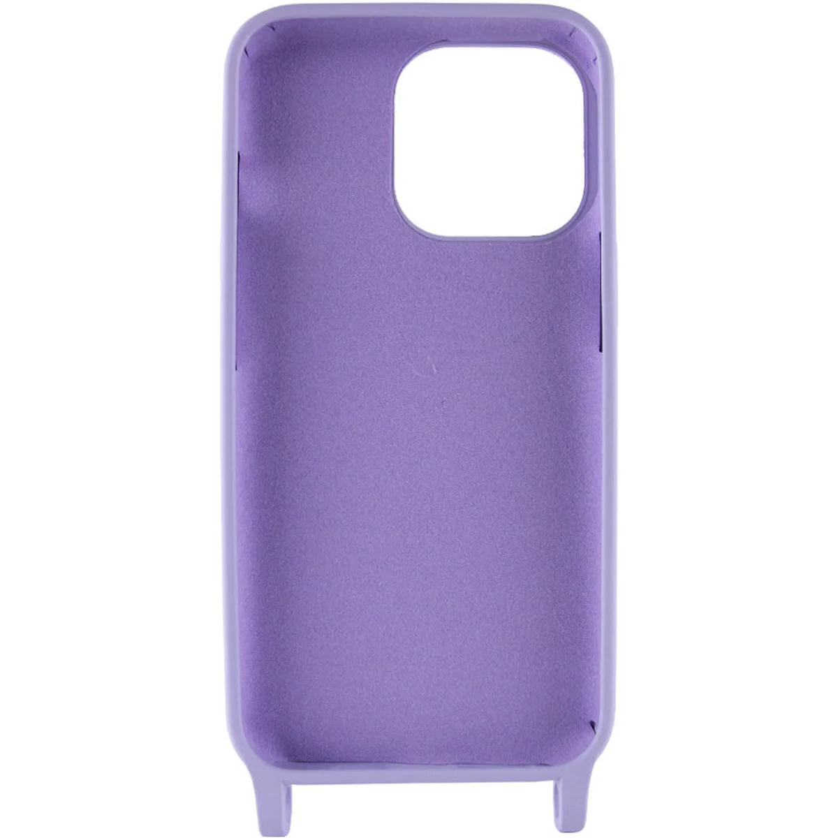 Чохол TPU two straps California для Apple iPhone 13 Pro Max (6.7") Бузковий