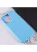 Силиконовый чехол Candy для Apple iPhone 13 Pro Max (6.7") Голубой