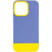 Чохол TPU+PC Bichromatic для Apple iPhone 13 Pro Max (6.7") Blue / Yellow