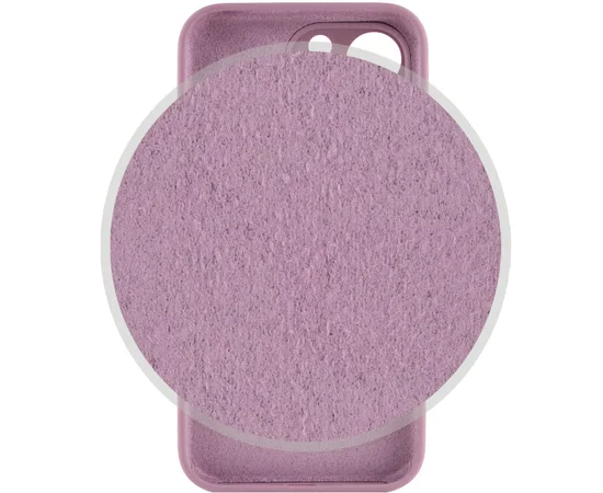 Чехол Silicone Case Full Camera Protective (AA) для Apple iPhone 13 Pro Max (6.7") Лиловый / Lilac Pride