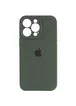Чехол Silicone Case Full Camera Protective (AA) для Apple iPhone 13 Pro Max (6.7") Зеленый / Cyprus Green