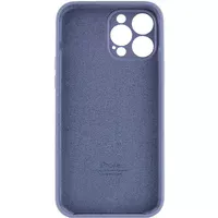 Чохол Silicone Case Full Camera Protective (AA) Apple iPhone 13 Pro Max (6.7") Сірий / Lavender Gray