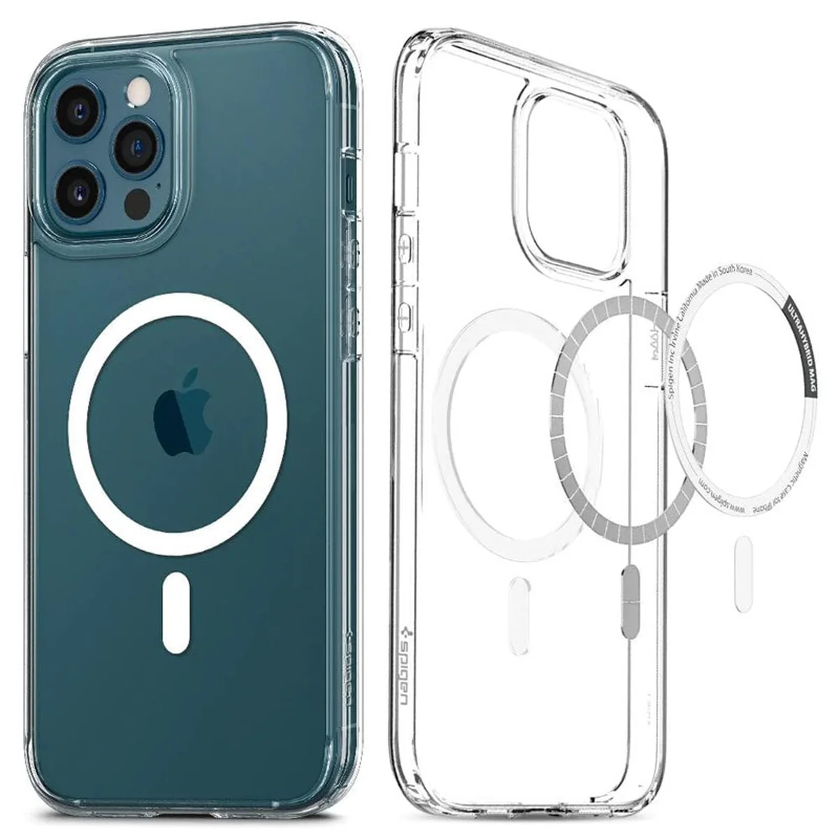 Чохол SGP Ultra Hybrid (MagFit) для Apple iPhone 13 Pro Max (6.7") Прозорий