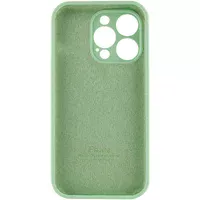 Чохол Silicone Case Full Camera Protective (AA) для Apple iPhone 13 Pro Max (6.7") Зелений / Pistachio