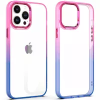 Чохол TPU+PC Fresh sip series для Apple iPhone 13 Pro Max (6.7") Рожевий / Синій