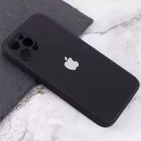 TPU+Glass чехол Matte Candy Full camera для Apple iPhone 13 Pro Max (6.7") Черный