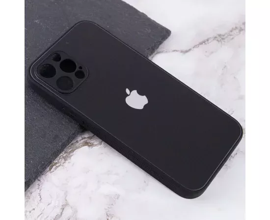 TPU+Glass чехол Matte Candy Full camera для Apple iPhone 13 Pro Max (6.7") Черный