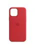 Чохол Silicone case (AAA) full with Magsafe and Animation для Apple iPhone 13 Pro Max (6.7") Червоний / Red
