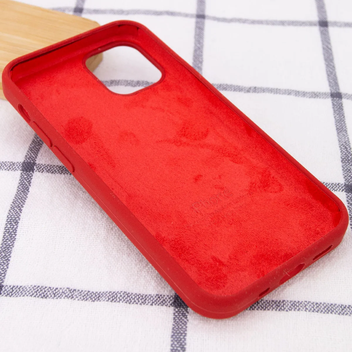 Чехол Silicone Case Full Protective (AA) для Apple iPhone 13 Pro Max (6.7") Красный / Dark Red