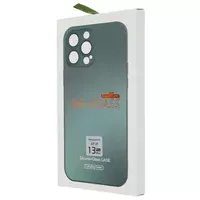 Чехол TPU+Glass Sapphire matte case для Apple iPhone 13 Pro Max (6.7") Cangling Green