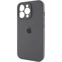 Чохол Silicone Case Full Camera Protective (AA) Apple iPhone 13 Pro Max (6.7") Сірий / Dark Gray